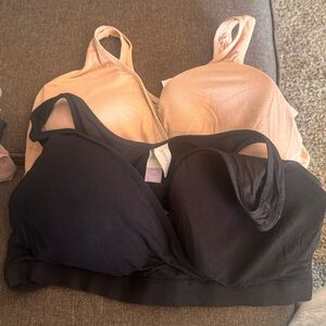 Black and Nude Women's Breastfeeding Bra’s